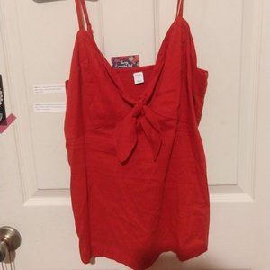 Red Tank Top Small